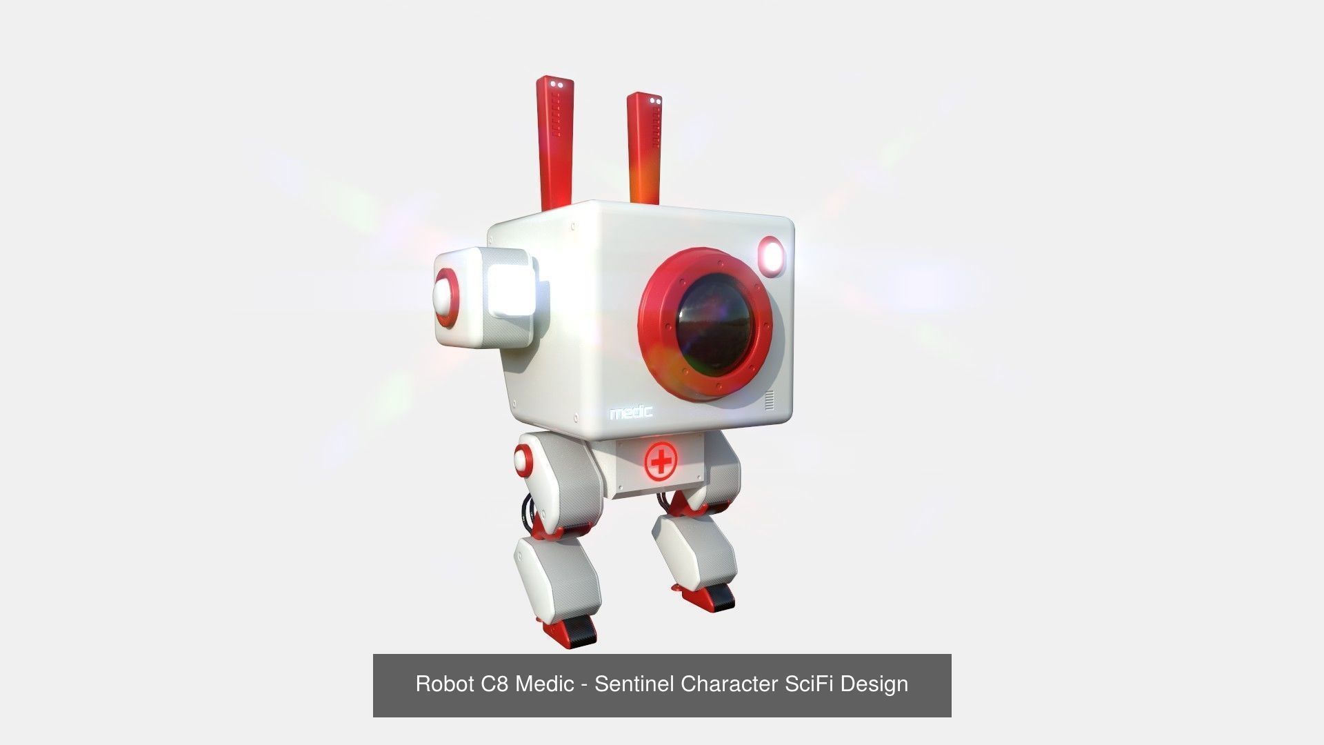 100 Robots Super Collection - SciFi Character Design _61