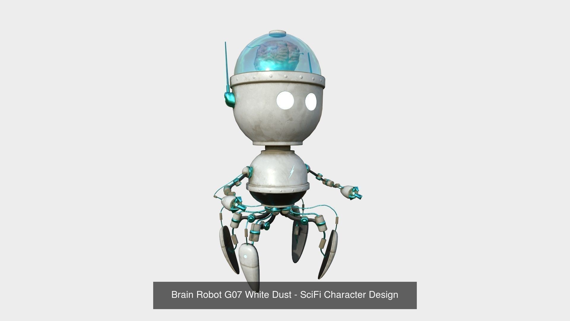 100 Robots Super Collection - SciFi Character Design _141