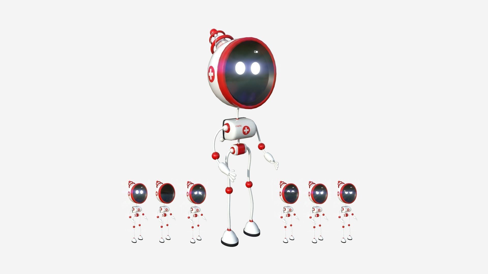 100 Robots Super Collection - SciFi Character Design _88