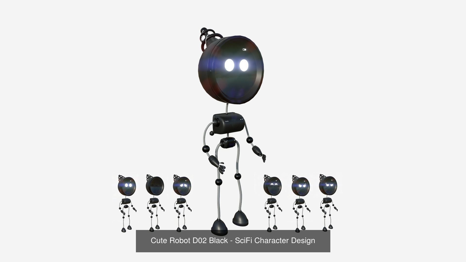 100 Robots Super Collection - SciFi Character Design _69