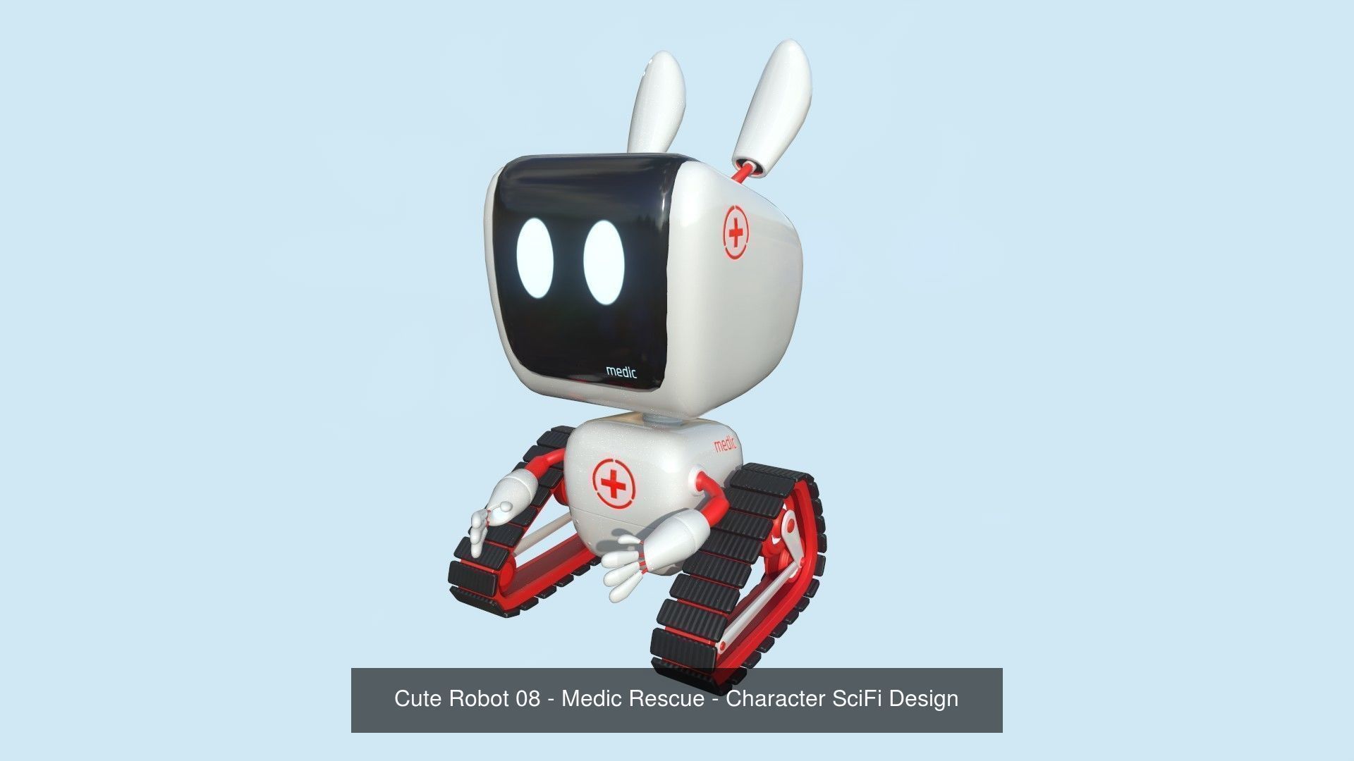 100 Robots Super Collection - SciFi Character Design _21