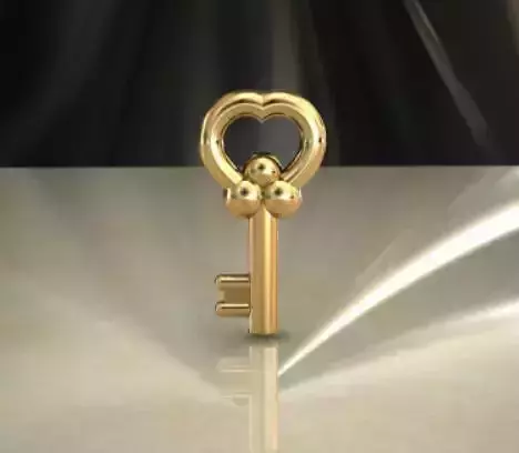 KEY LOVE PENDANT