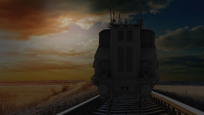 Electric Locomotive 3D model