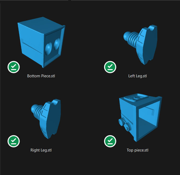 TDF-SW004 Gonky  3D print model_8