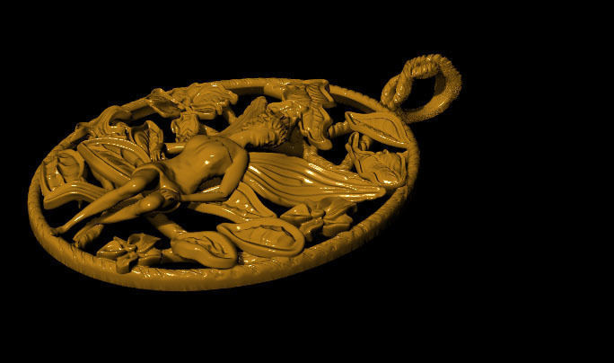 Ang Ymedal 3D print model_1