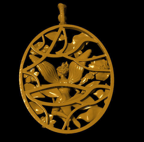 Ang Ymedal 3D print model_3