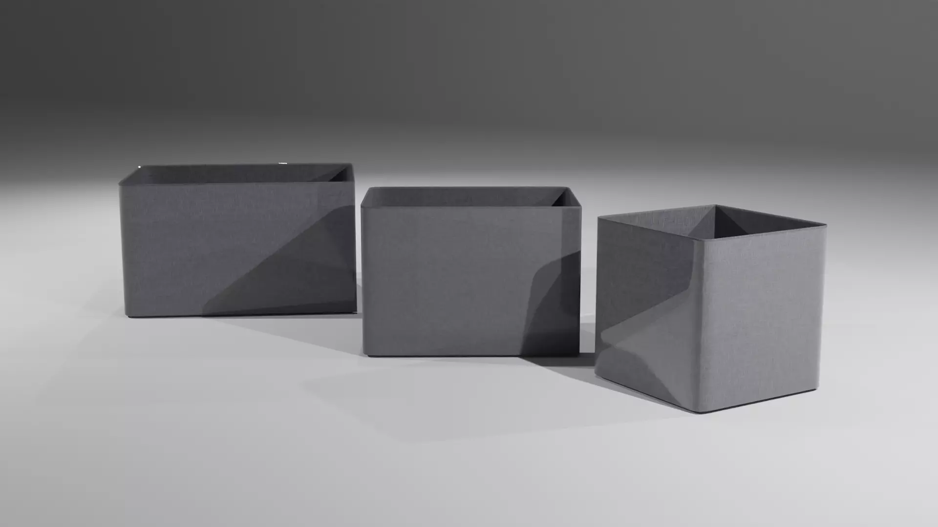 Cloth boxes  Free low-poly 3D model_0