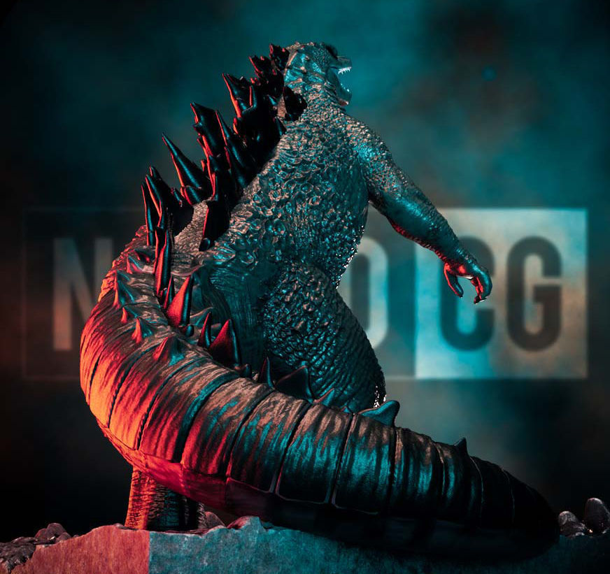 Fan Art Godzilla - Statue 3D print model_3