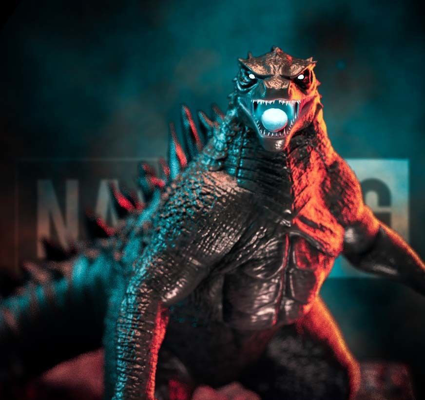 Fan Art Godzilla - Statue 3D print model_2