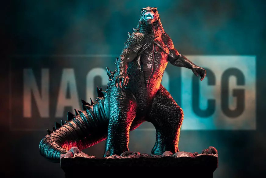 Fan Art Godzilla - Statue 3D print model_0