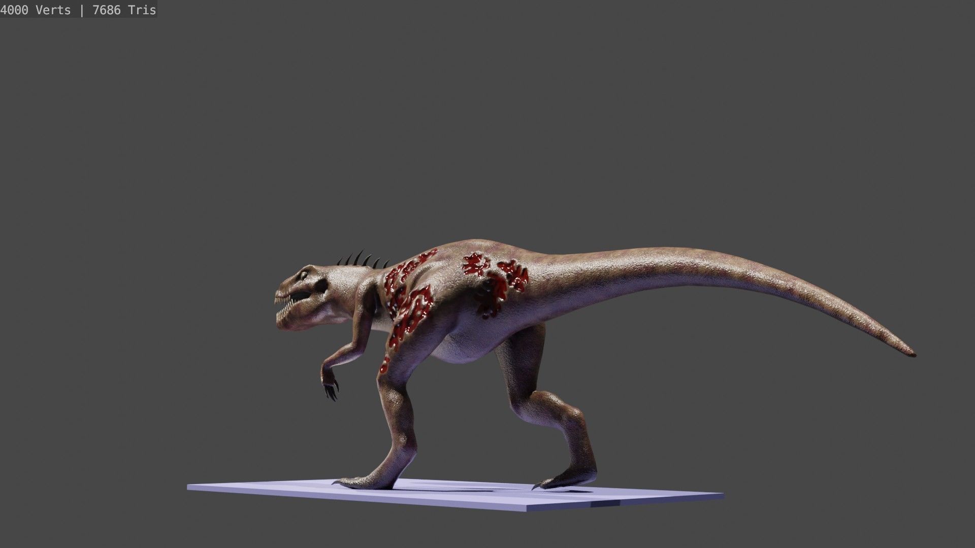 10 Game Ready Animated Creatures Low-poly 3D model_5