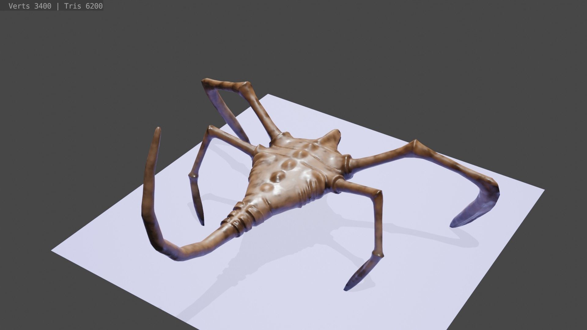 10 Game Ready Animated Creatures Low-poly 3D model_23