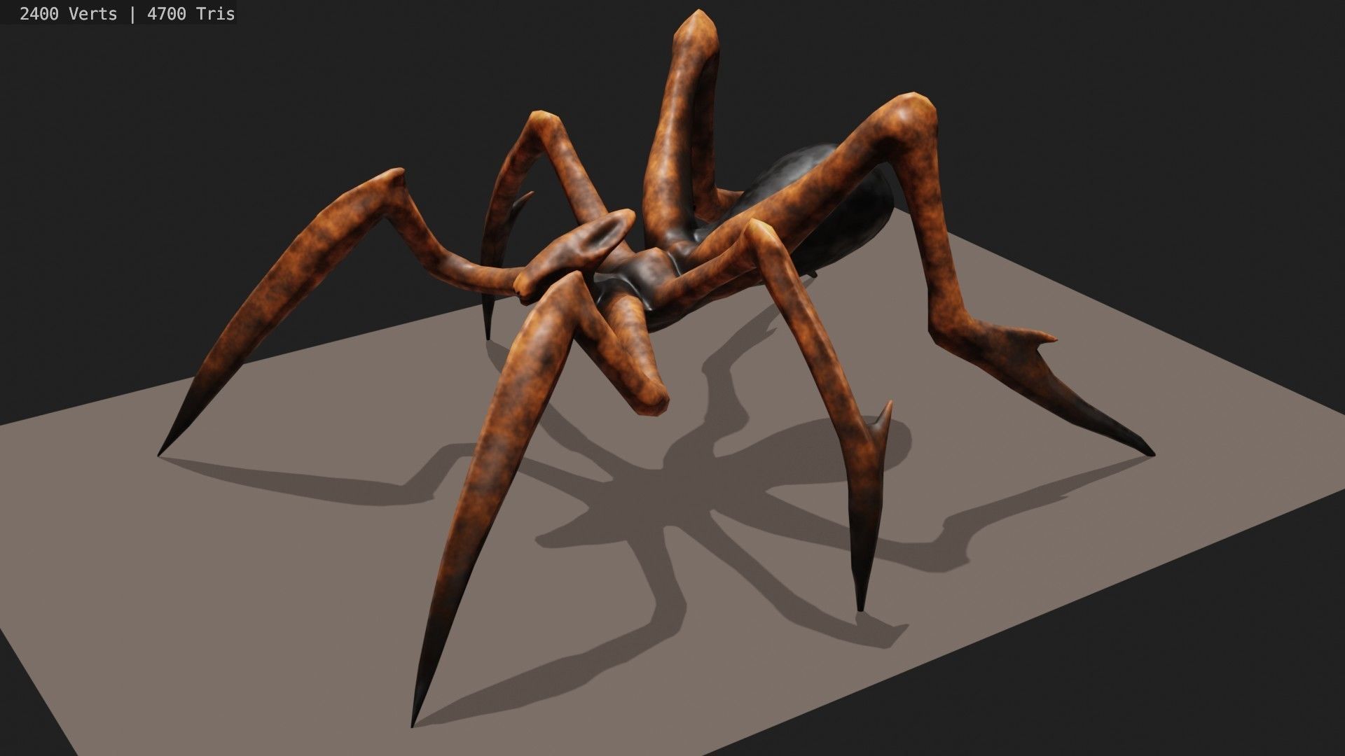 10 Game Ready Animated Creatures Low-poly 3D model_6