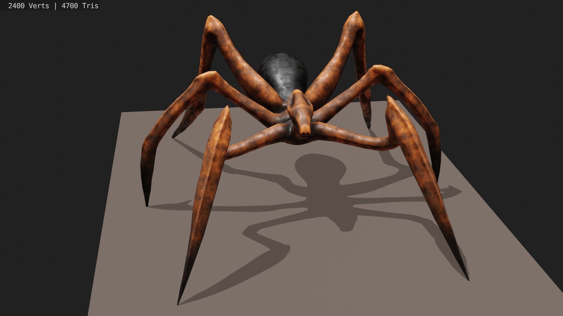 10 Game Ready Animated Creatures Low-poly 3D model_7