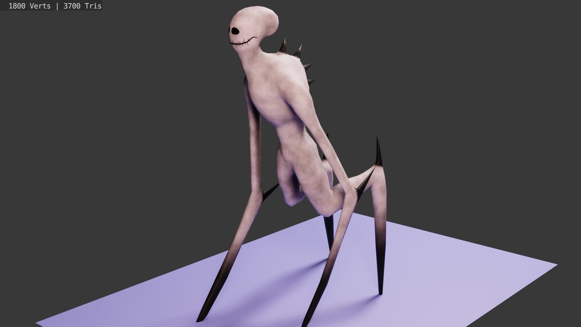 10 Game Ready Animated Creatures Low-poly 3D model_12