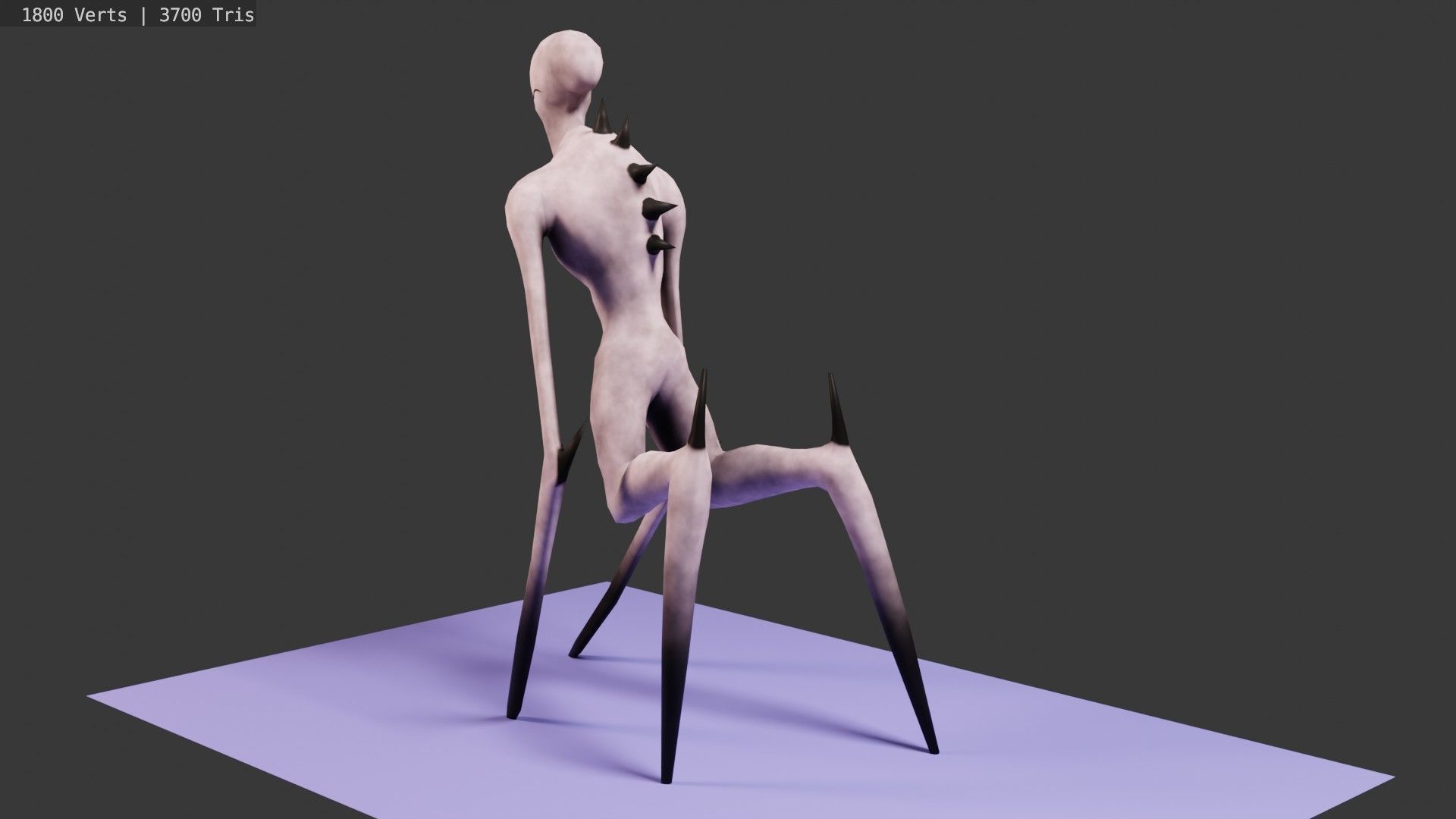 10 Game Ready Animated Creatures Low-poly 3D model_13