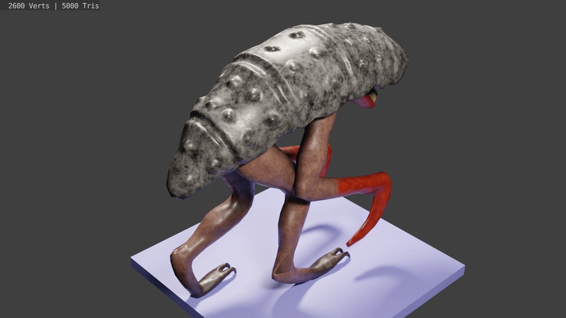 10 Game Ready Animated Creatures Low-poly 3D model_9