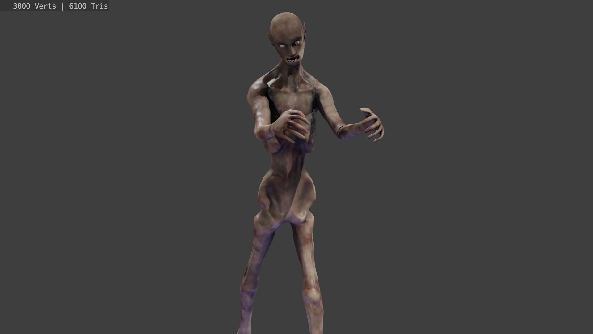 10 Game Ready Animated Creatures Low-poly 3D model_21