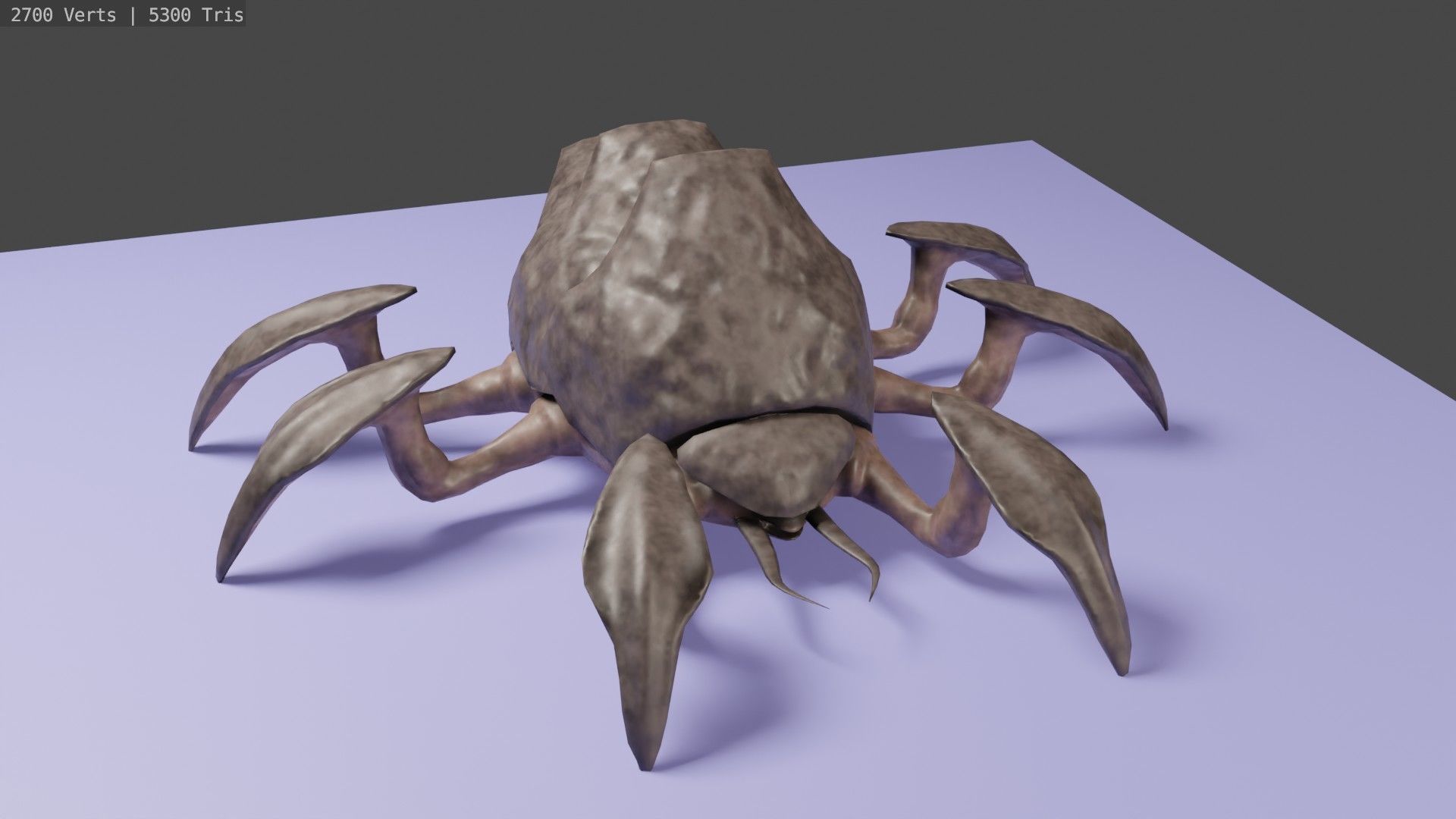 10 Game Ready Animated Creatures Low-poly 3D model_14