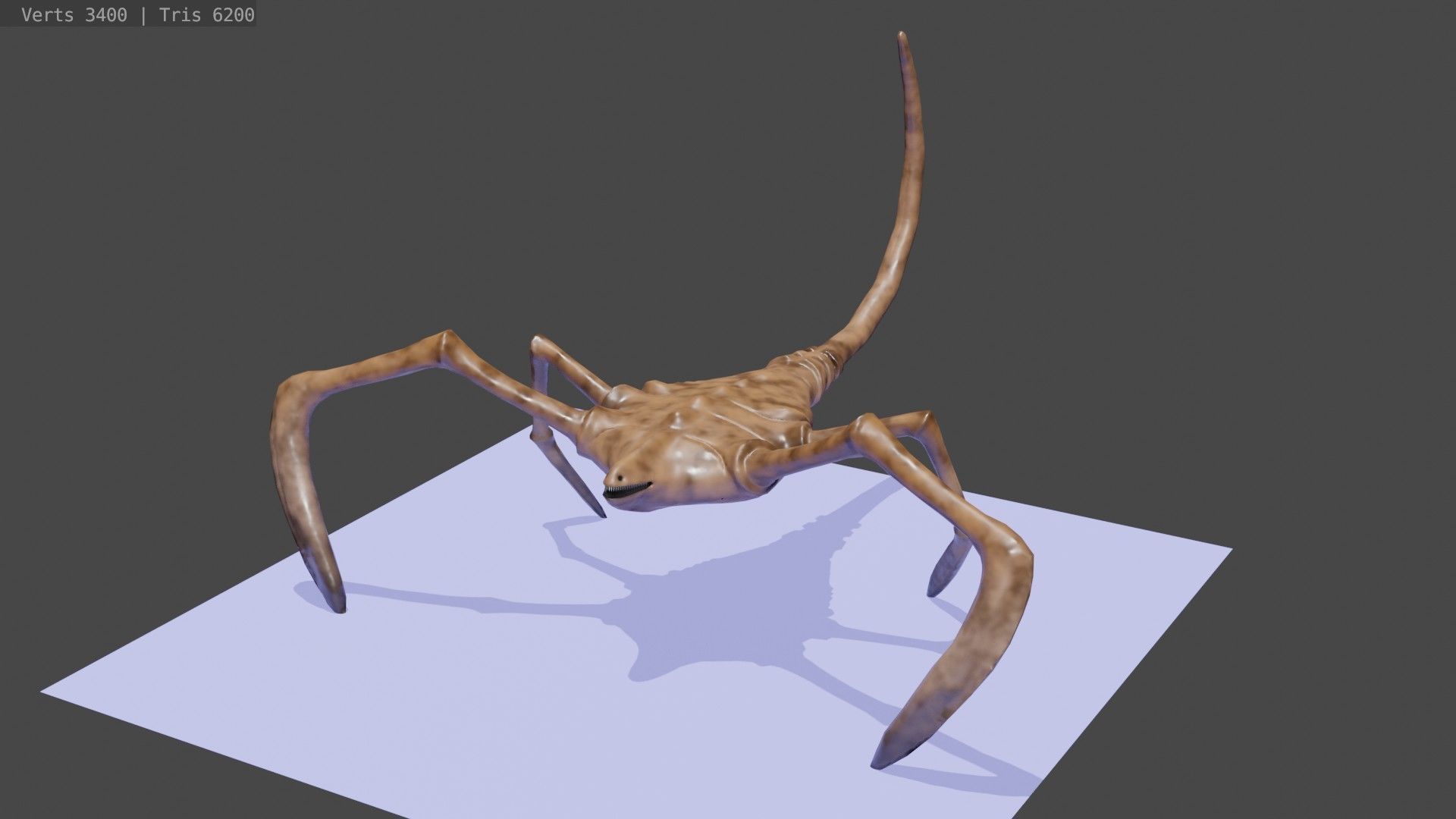 10 Game Ready Animated Creatures Low-poly 3D model_22