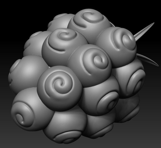 BARA BARA NO MI - ONE PIECE DEVIL FRUIT 3D print model_2