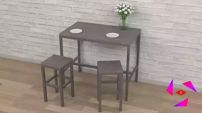 Kitchen table and chair