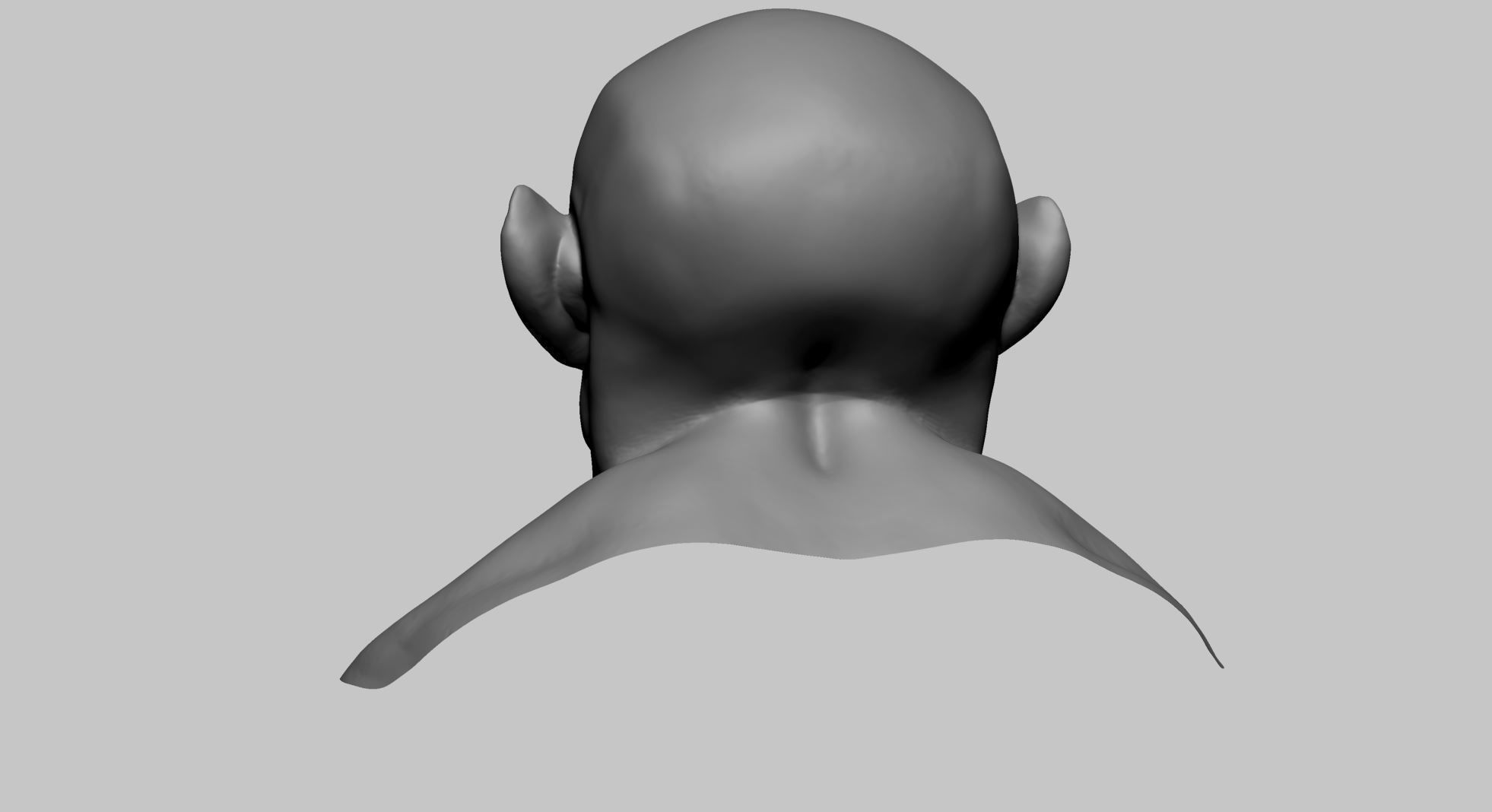 Creature Head E 3D model_6