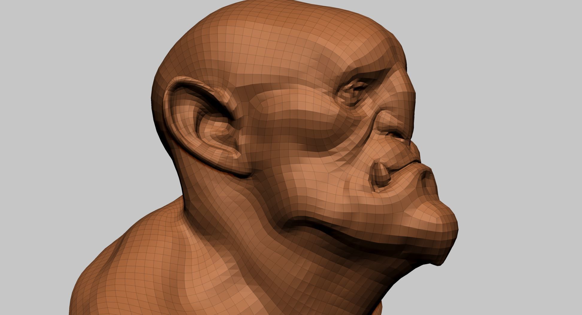 Creature Head E 3D model_15