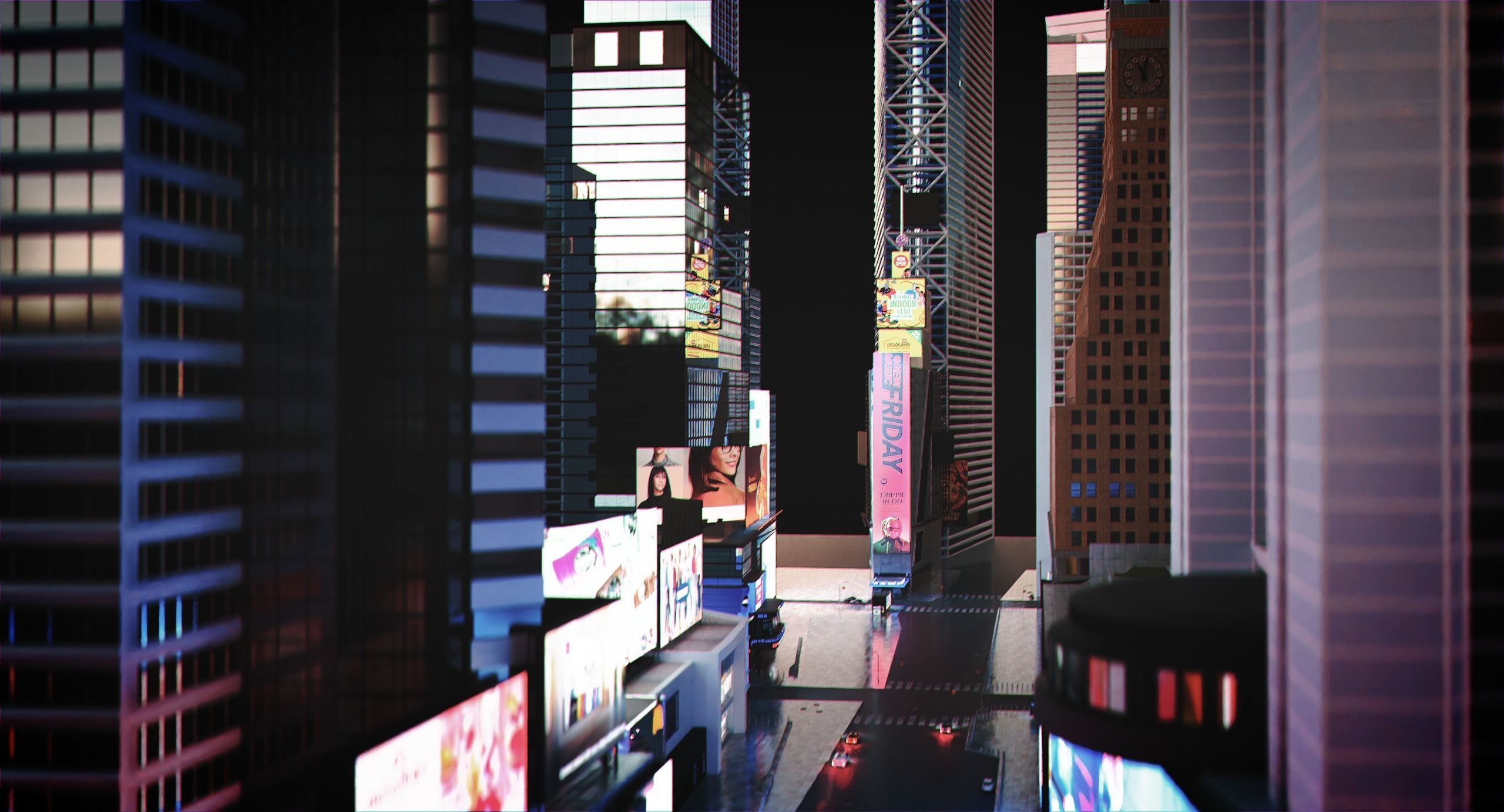 Times Square - New York 3D model_46