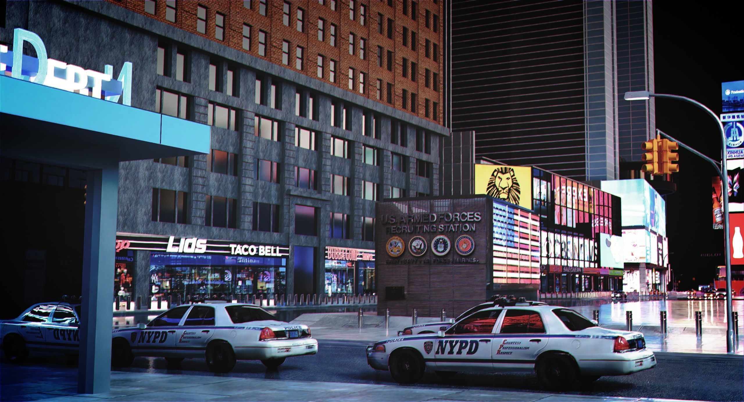 Times Square - New York 3D model_25