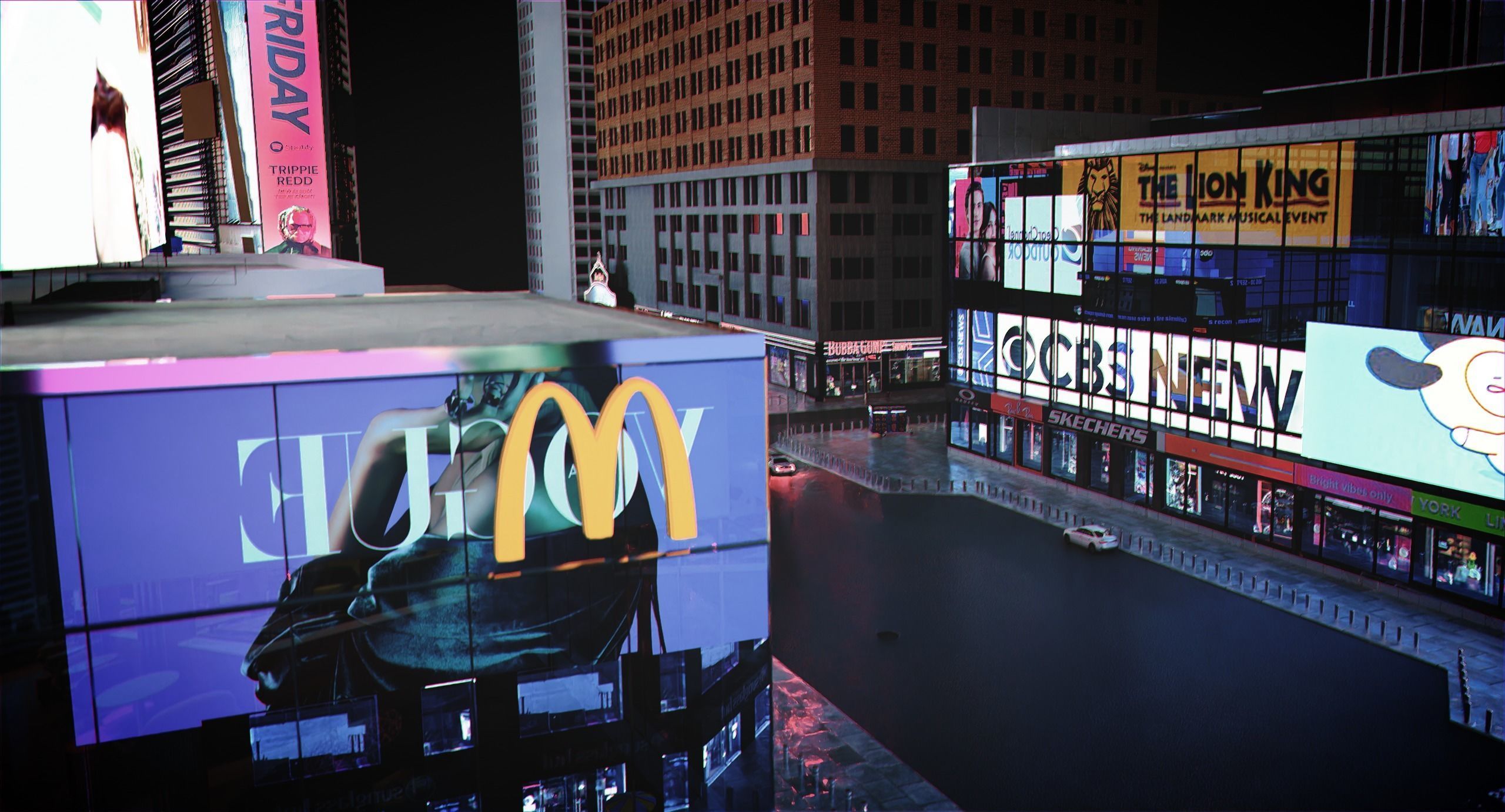 Times Square - New York 3D model_12