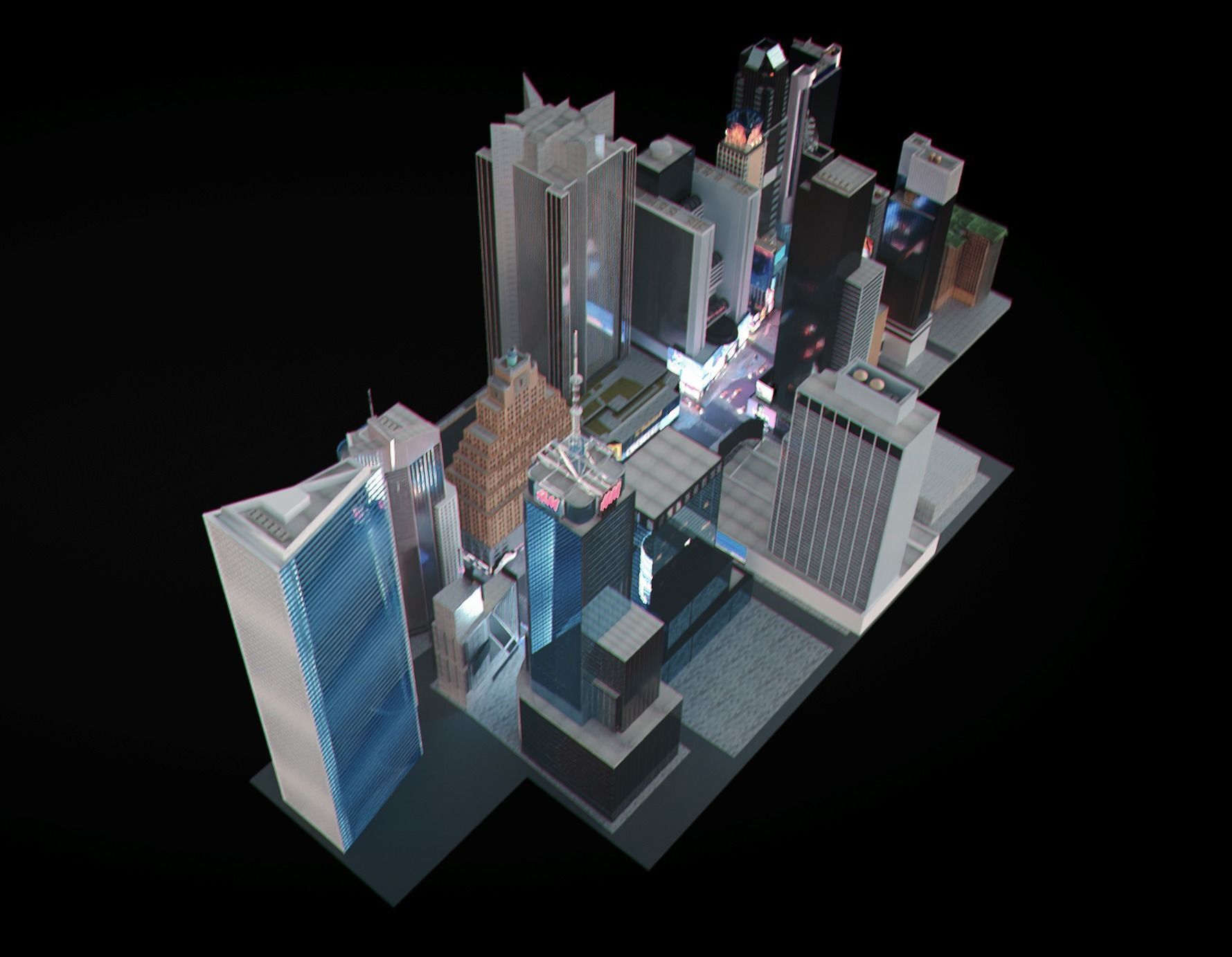 Times Square - New York 3D model_53