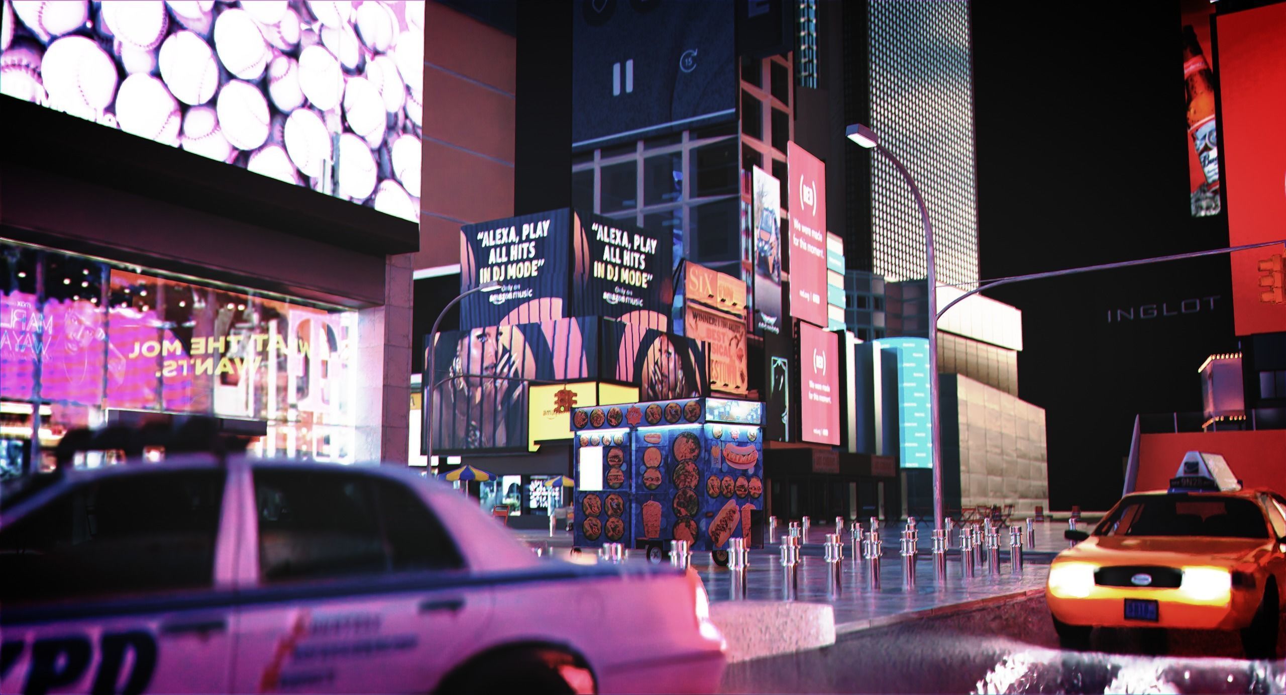 Times Square - New York 3D model_9