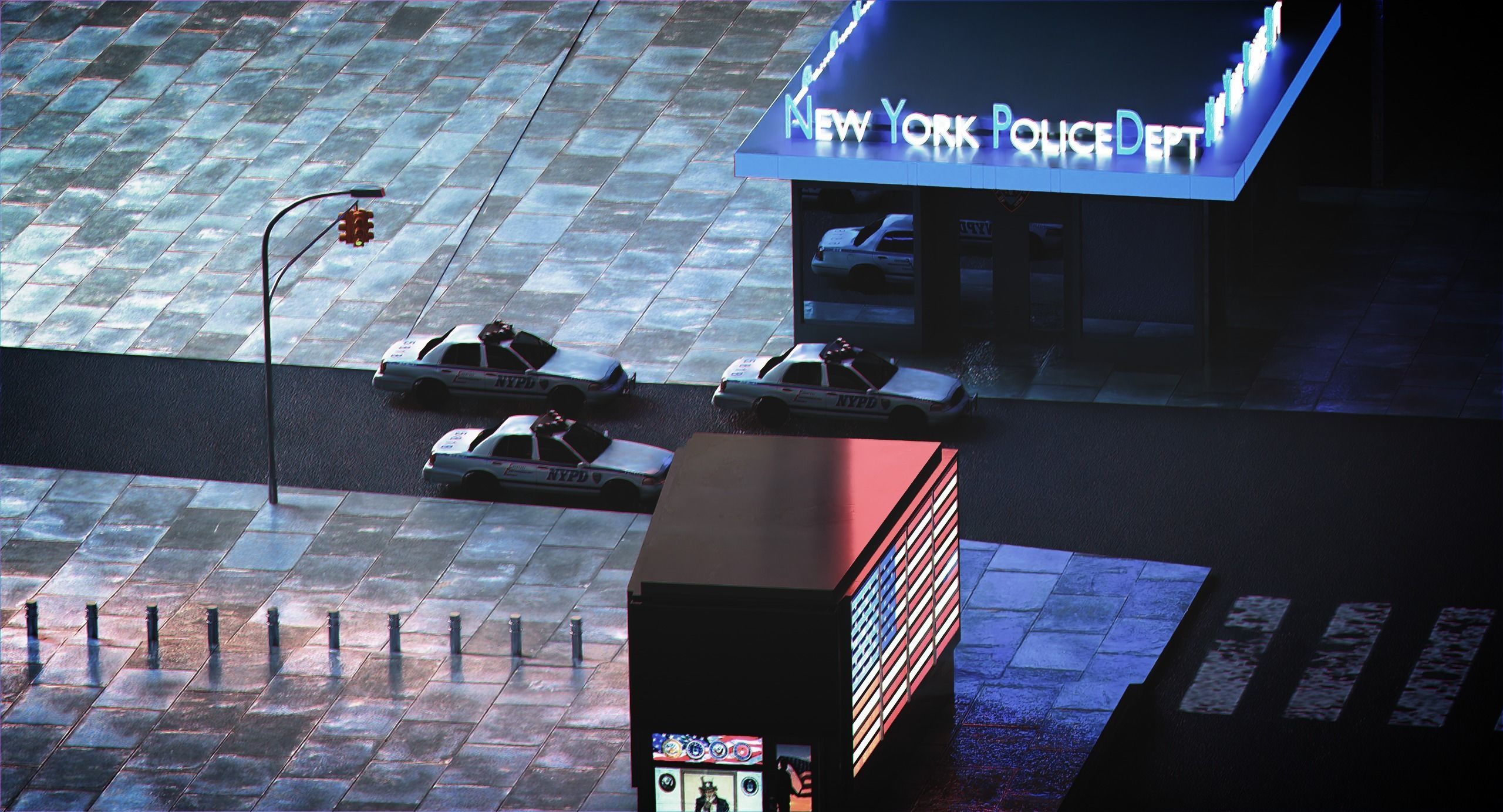 Times Square - New York 3D model_50