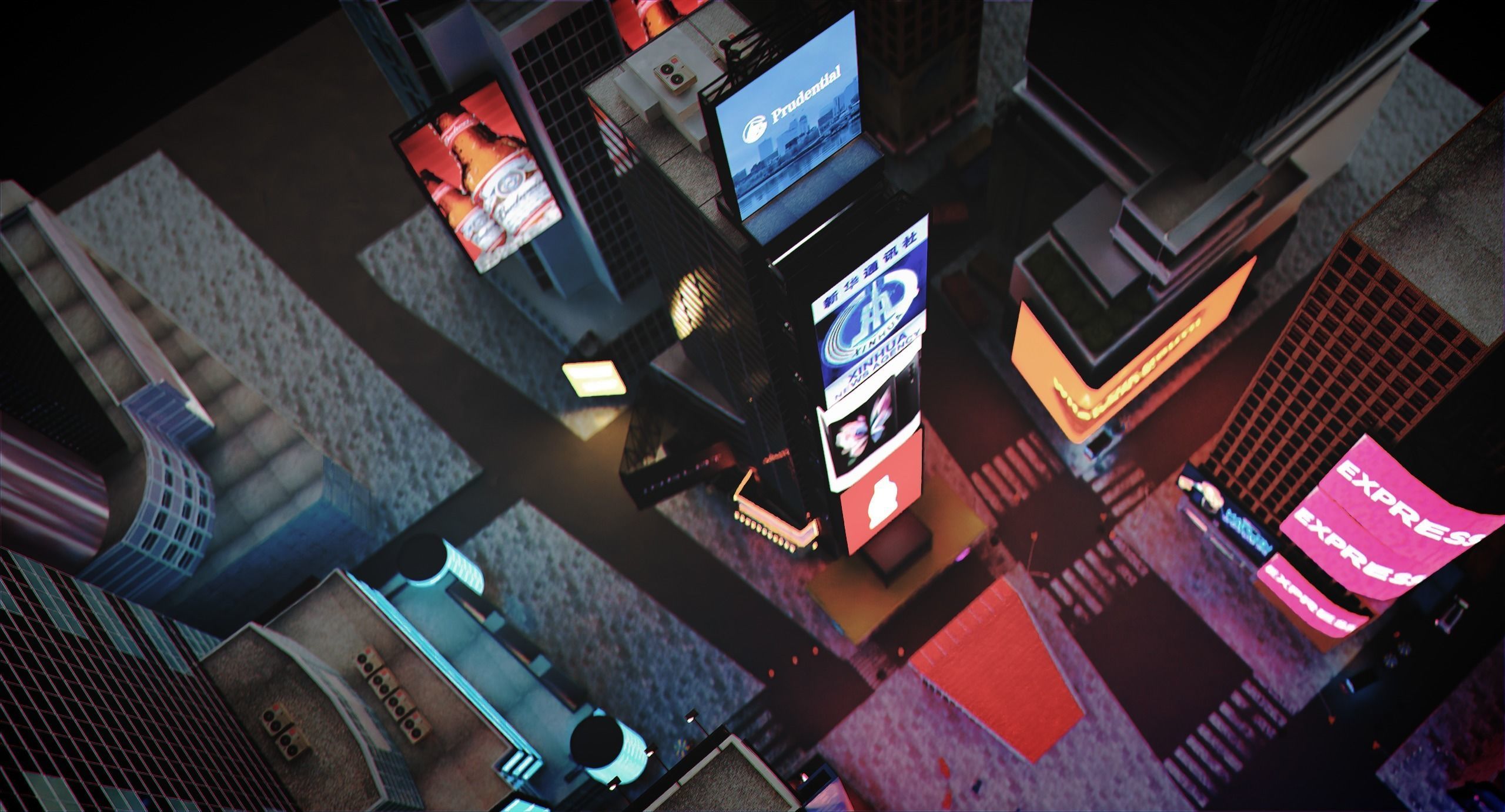 Times Square - New York 3D model_44