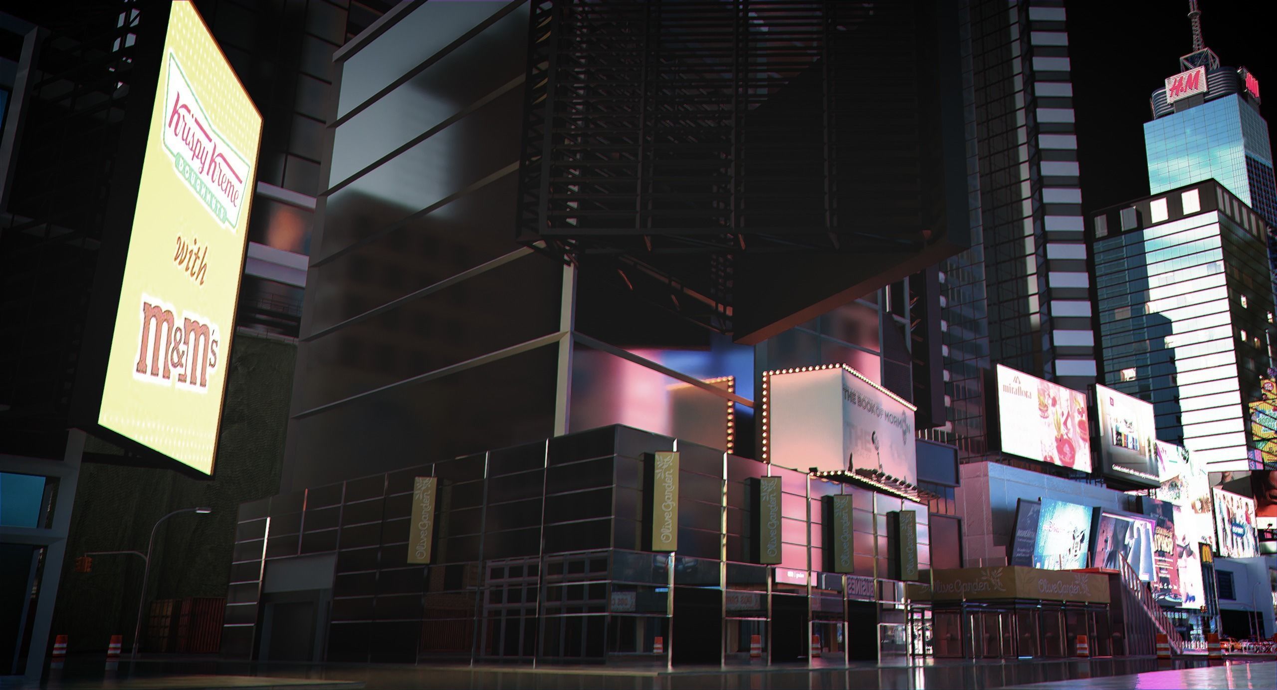 Times Square - New York 3D model_27