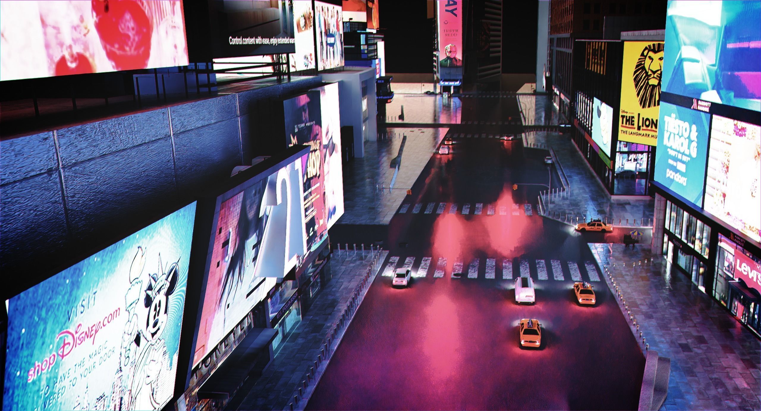 Times Square - New York 3D model_48