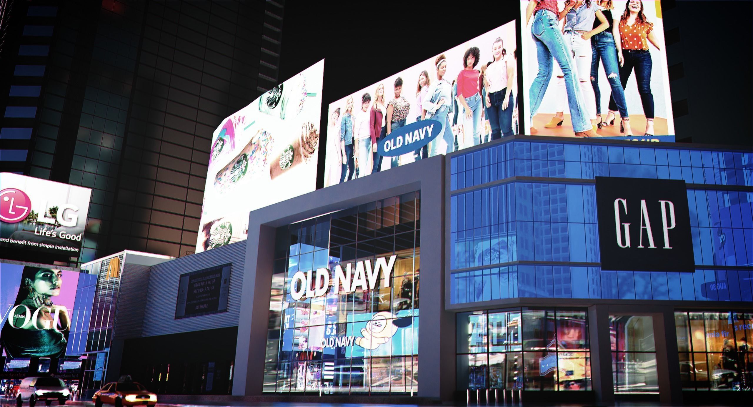 Times Square - New York 3D model_2