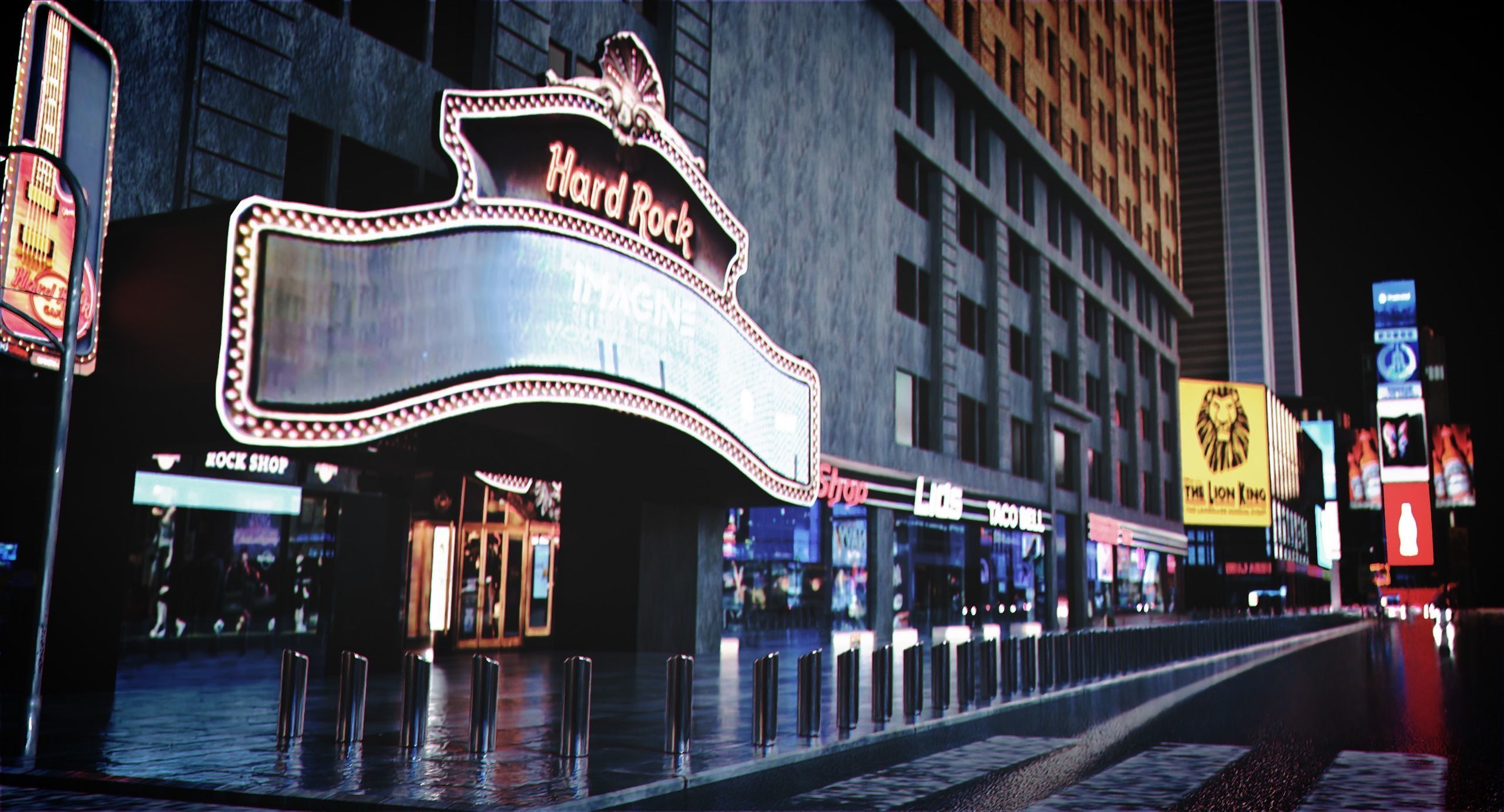 Times Square - New York 3D model_26