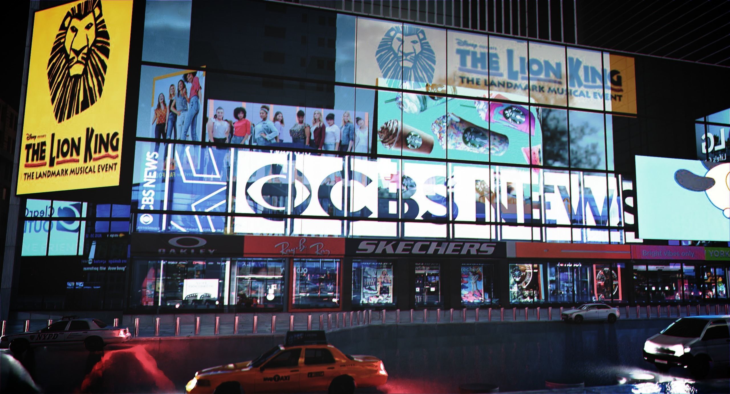 Times Square - New York 3D model_1