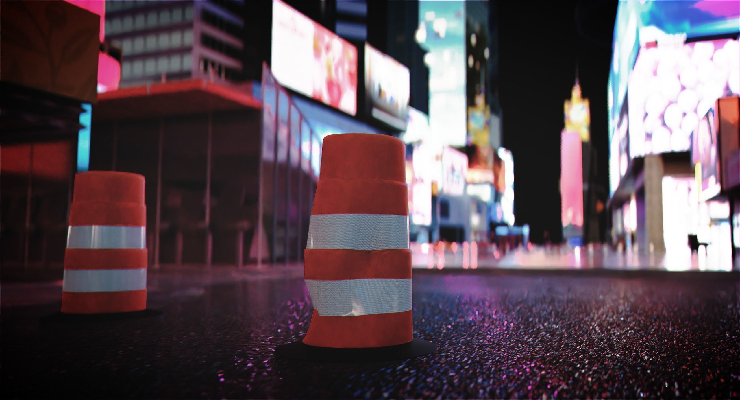 Times Square - New York 3D model_21