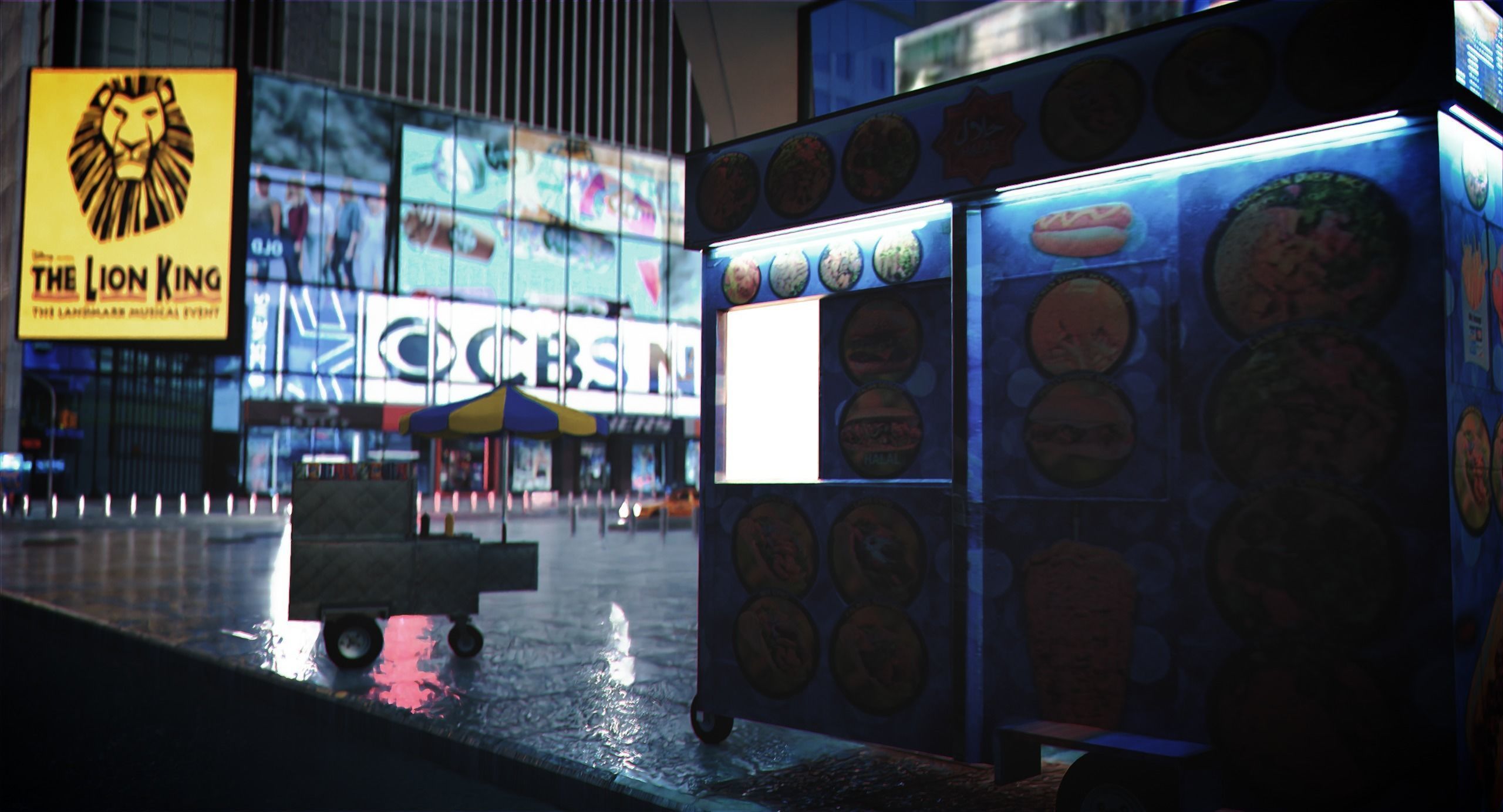 Times Square - New York 3D model_13