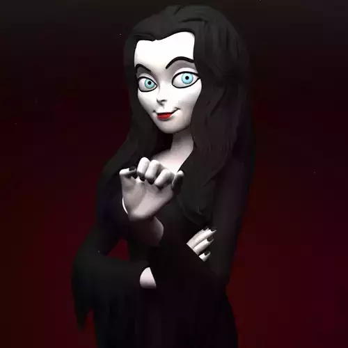 Morticia Addams the Addams Family