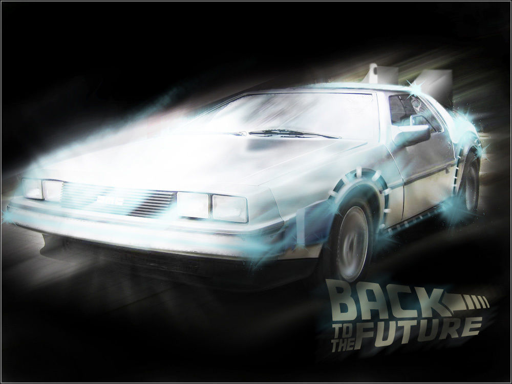 DeLorean  Back To The Future Episode 1 3D model_7