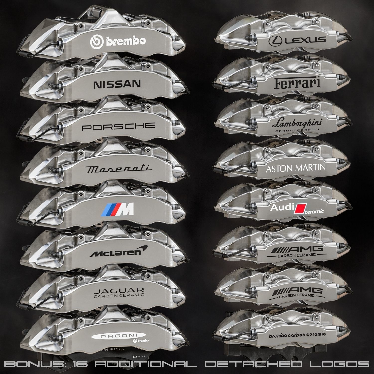 Brembo GT R 3D model_2