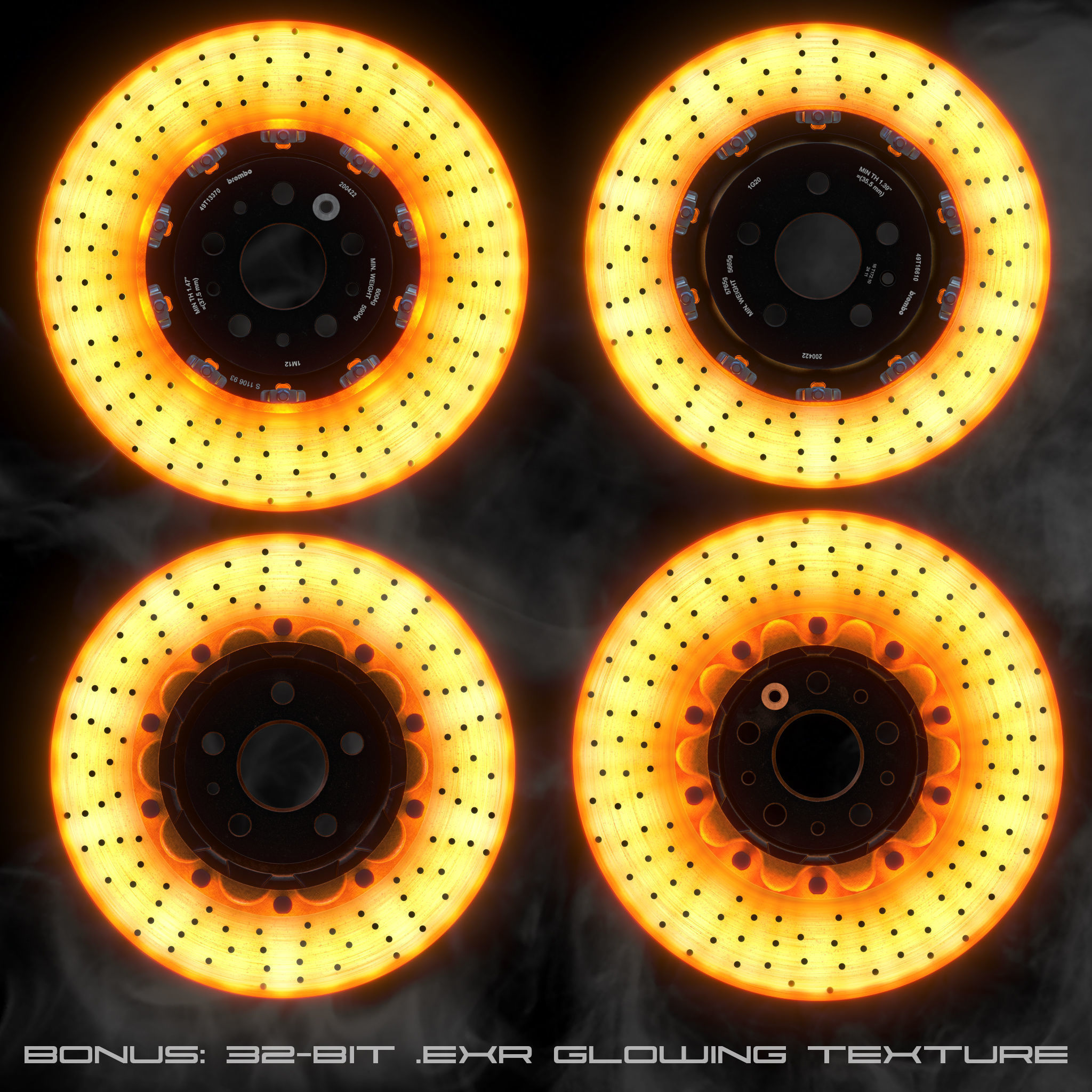 Brembo GT R 3D model_4