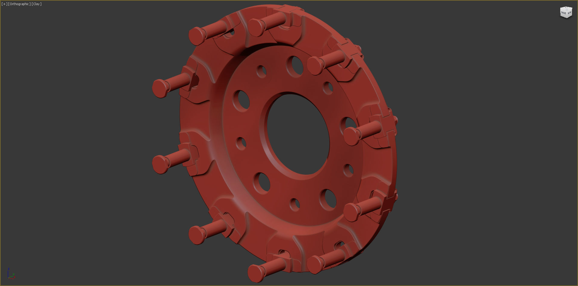 Brembo GT R 3D model_32