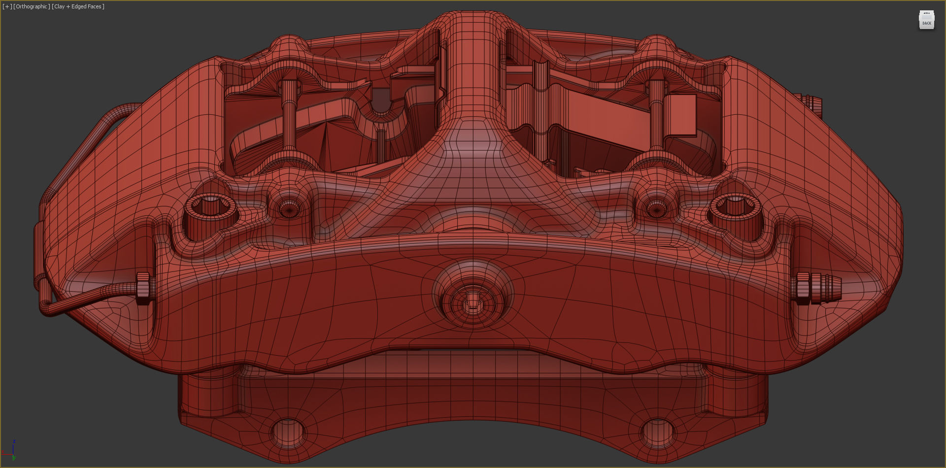 Brembo GT R 3D model_40
