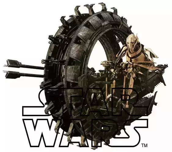 Star Wars Genreal Grievous Wheel Bike