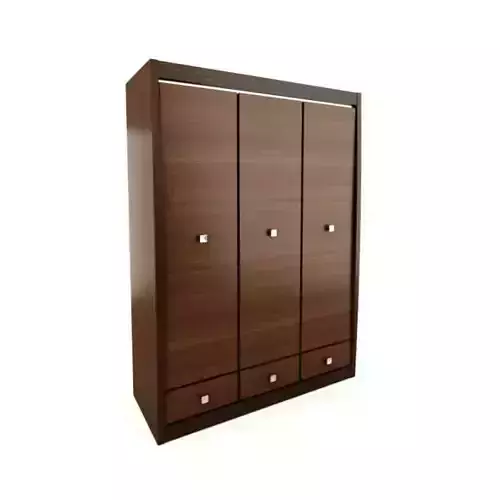 Brown Wood Cabinet